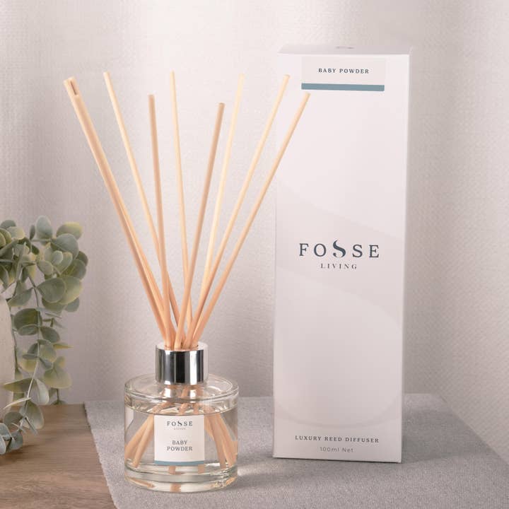 Baby Pulver Reed Diffuser for engroshandel hos Fosse Living