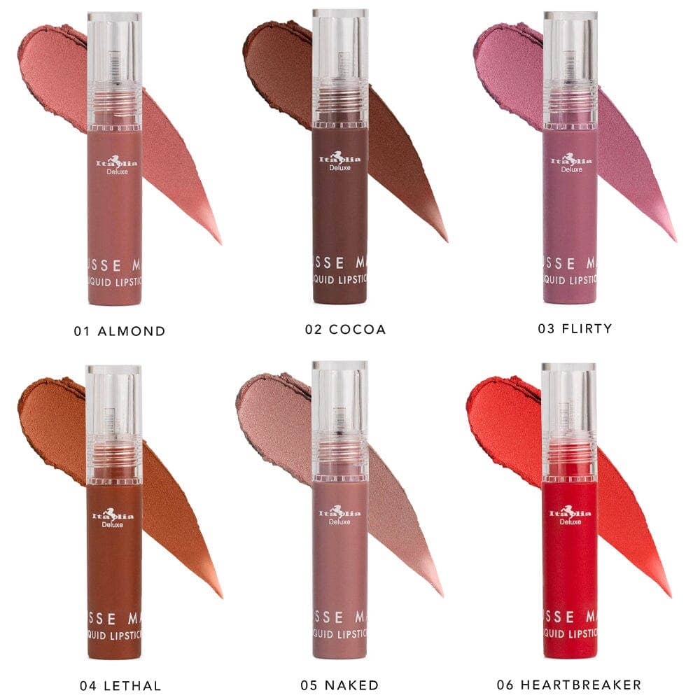 Walana Beauty - Wholesale Lipstick - MOUSSE MATTE LIQUID LIPSTICK + FREE TESTER2