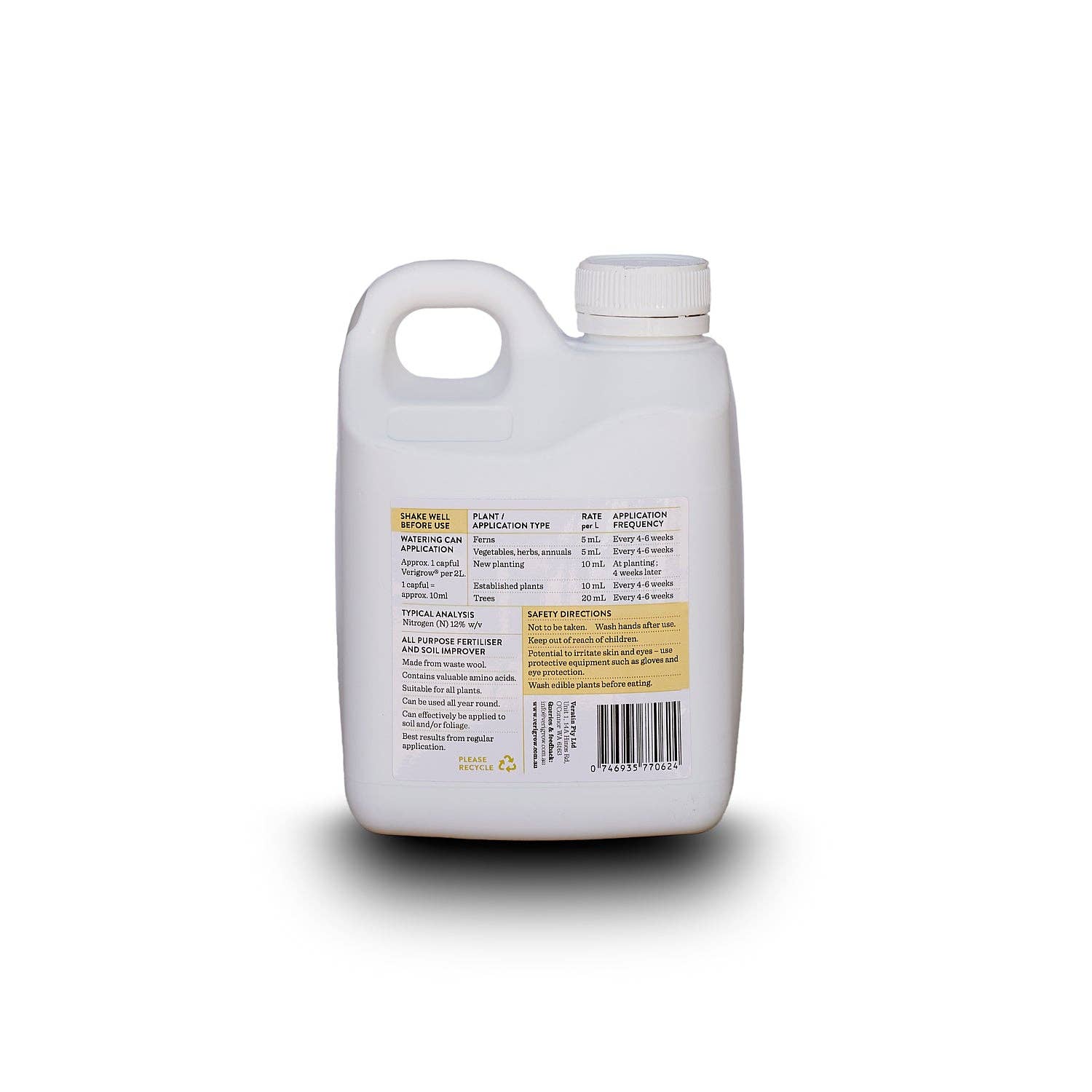 Verigrow - Wholesale Fertiliser - Verigrow Fertiliser and Soil Improver1