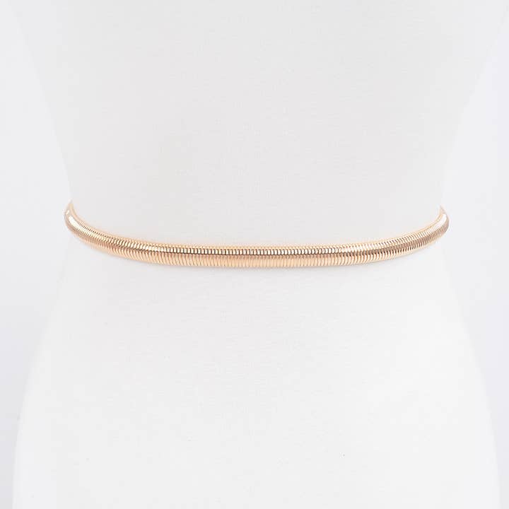 3AM BY H&D ACCESSORIES - Wholesale Belt - Women's - Metal Stretch Belt4