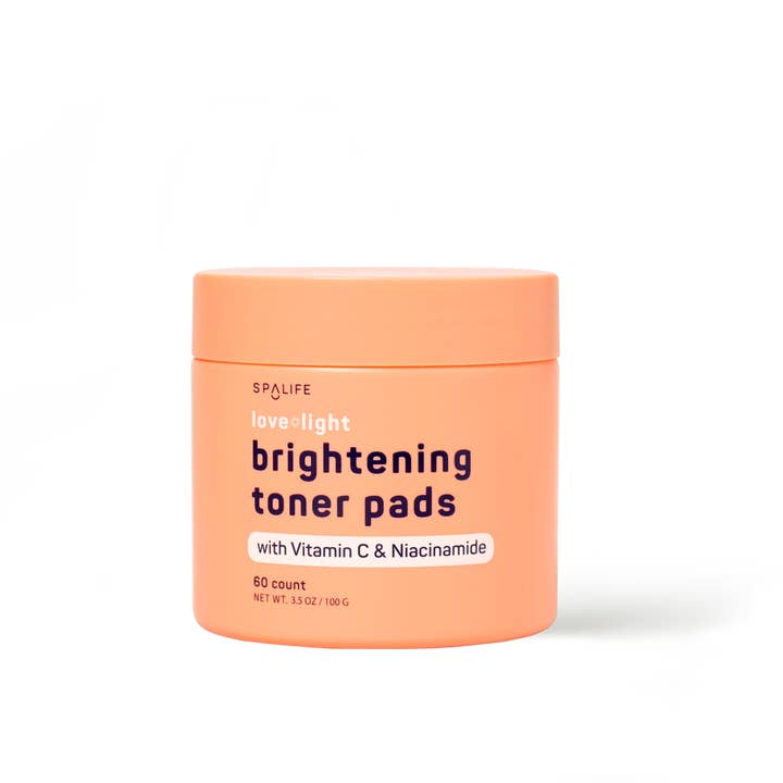 My Spa Life - Wholesale Facial Toner - Love + light Brightening Toner Pads - 60 count