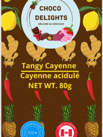 Tangy Cayenne - Milk Chocolate for wholesale by Choco Delights