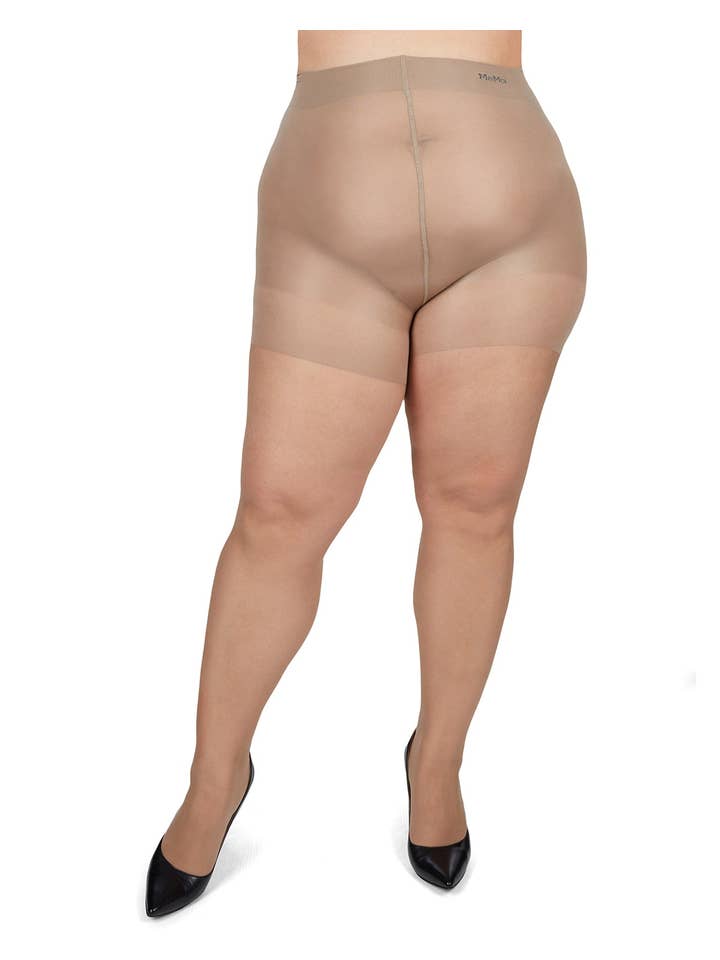 Infinity Classics International Inc. – Großhandel Strumpfhose – Damen – meMoI Energizing Plus Size Curvy Control Top Strumpfhosen