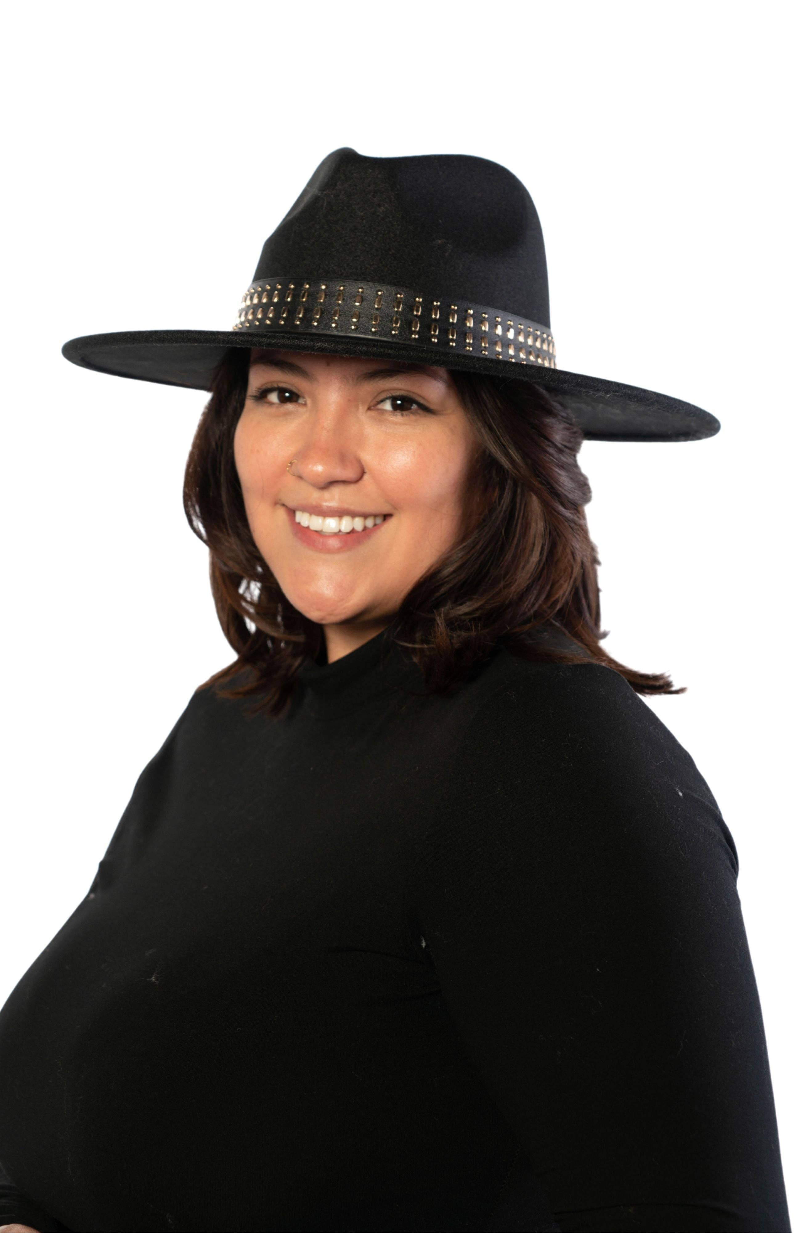 Marcus Adler - Vente Chapeau en feutre - femme - Chapeau Panama en laine mélangée7