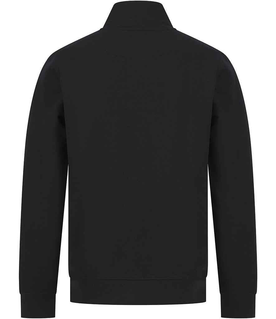 Pierre Francis – wholesale Sweatshirt – Unisex – Henbury - Unisex Sustainable 1/4 Zip Sweatshirt2