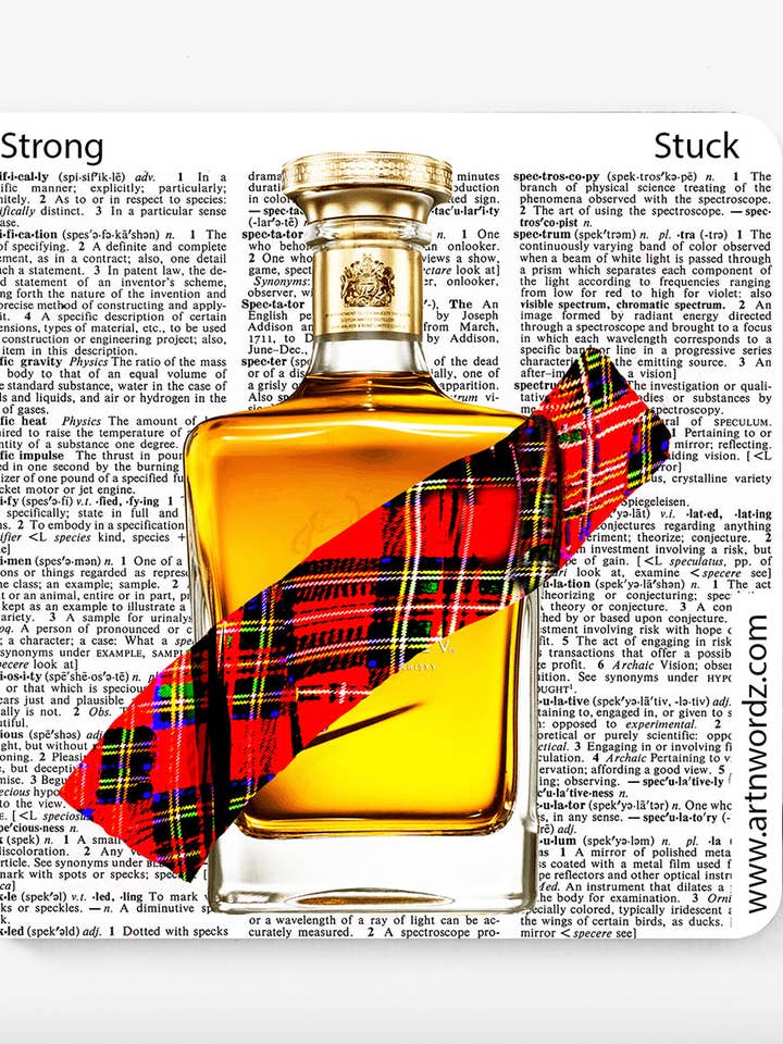 SOTTOBICCHIERI IN NASTRO ADESIVO per la vendita all'ingrosso da parte di ARTNWORDZ LLC