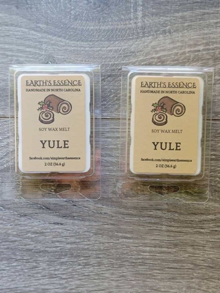 Yule 2 oz Cera di Soia da Sciogliere per la vendita all'ingrosso da parte di Earth's Essence