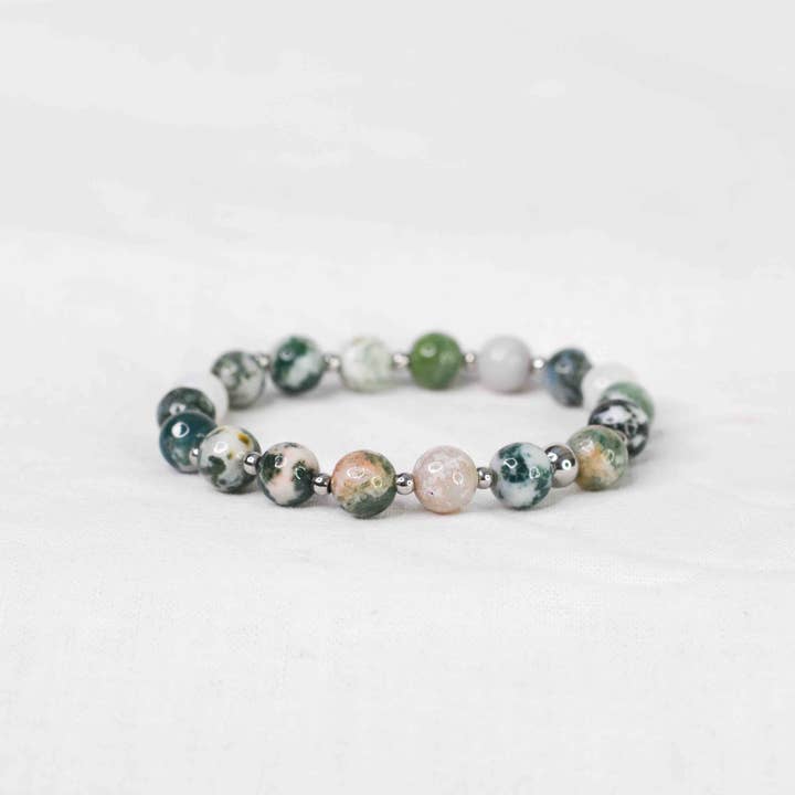 Lori Armband Boomagaat 8mm #2 voor wholesale door BODHI OM ART