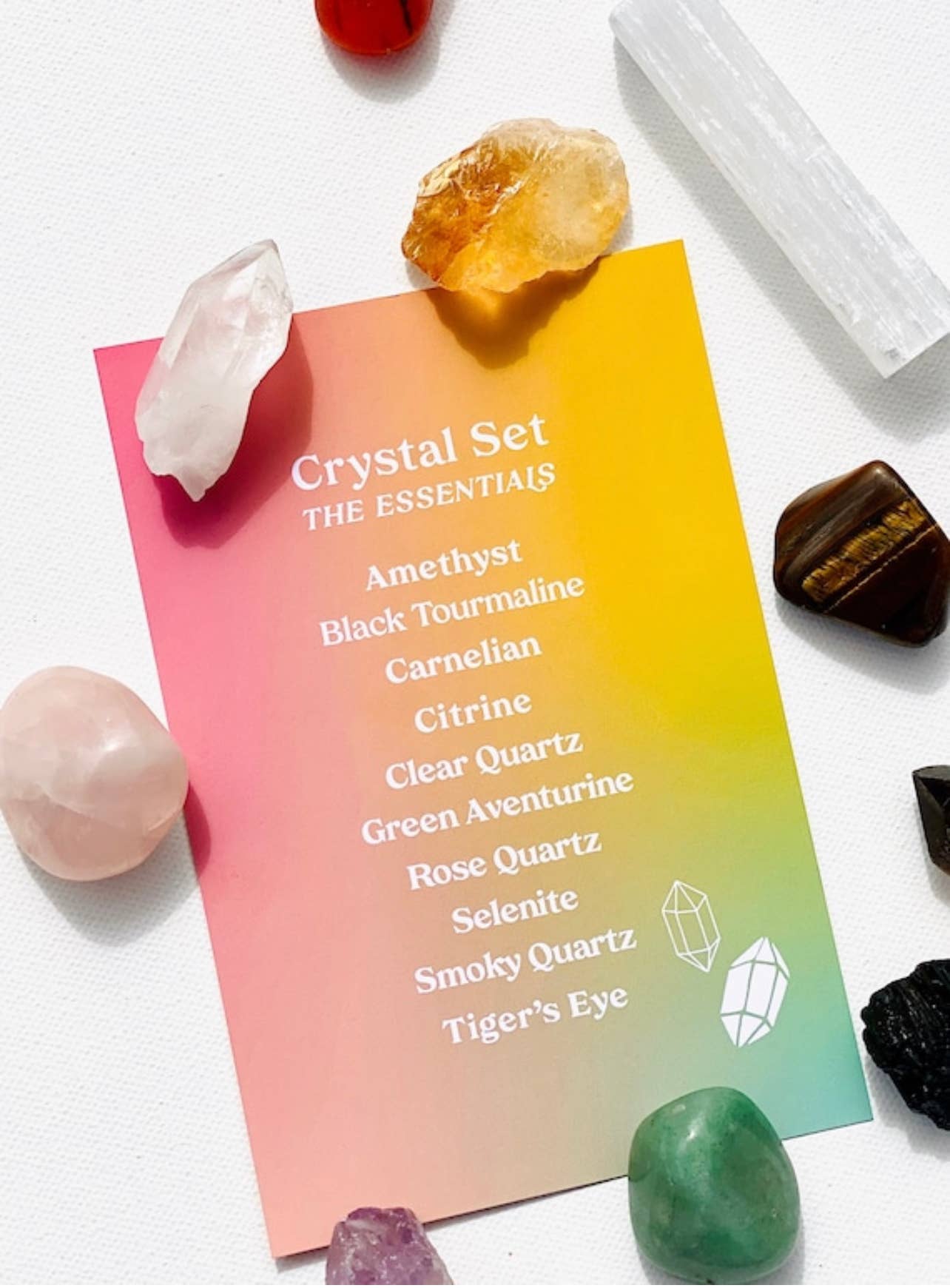 Charley Taylor Art - Wholesale Spiritual Stone/Crystal - Crystal Set Beginner 10 Starter Stones3