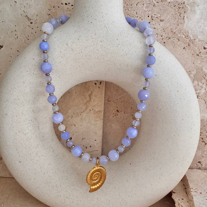 Luna.Foundling - Wholesale Beaded/pearl necklace - Free Dive 2.0 Necklace1