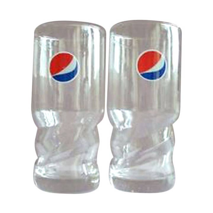 Pepsi - Logo Set of Two 16 oz Pint Glass for wholesale by Official Store