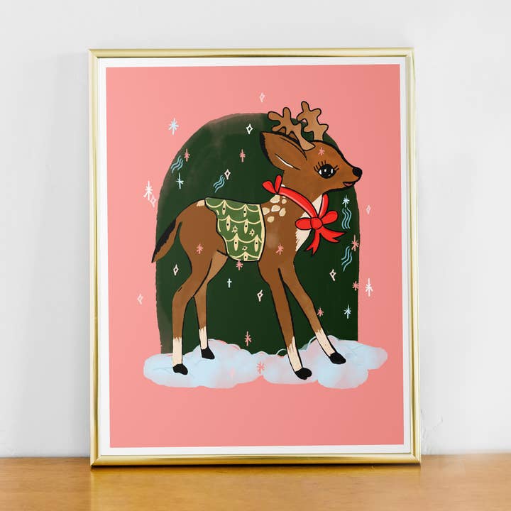 Reindeer - Art print for wholesale by Projet Spécial