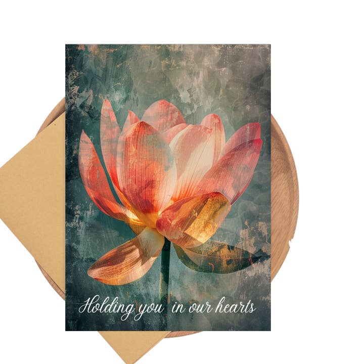 Heartfelt Wishes Sympathy Greeting Card for wholesale by You Go Girl