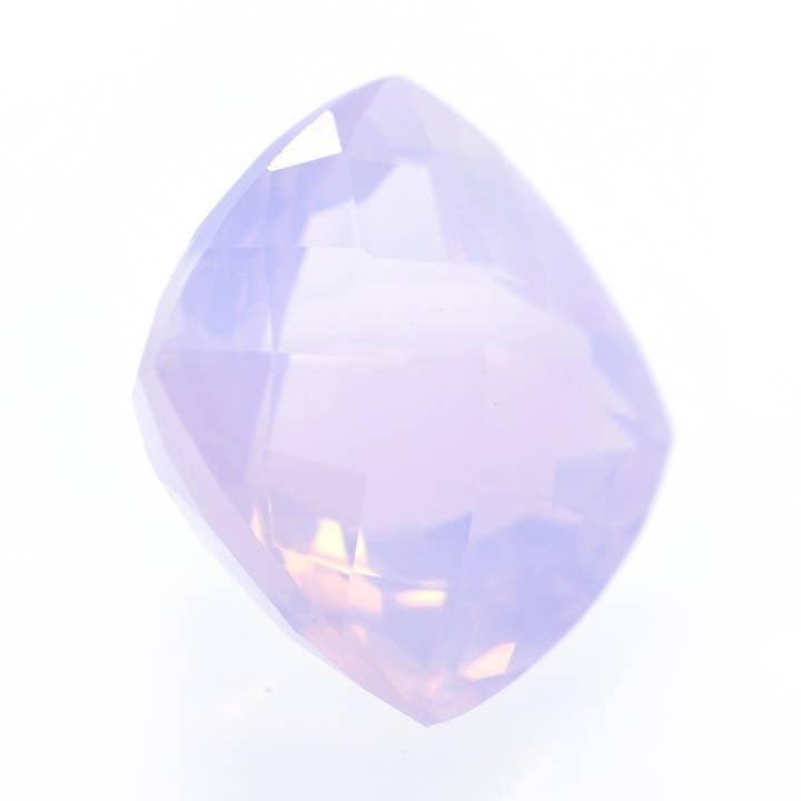 Ametista lavanda cortada com almofada de 15,26 quilates com tabuleiro de xadrez por atacado de Naturjoya