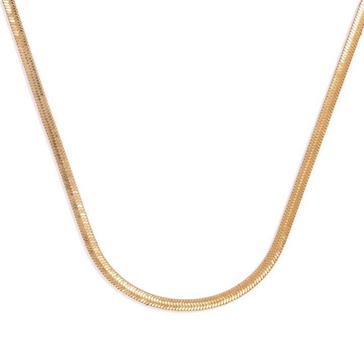 Nassau Gold Necklace for wholesale by Hey Harper