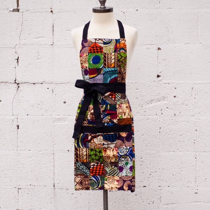 Original Patch Apron for wholesale by Amani ya Juu