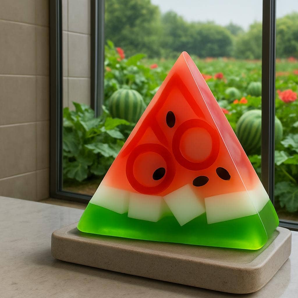 Priscila Leen Arts at Florida Soap Candle – Großhandel Feste Seife – Glycerin-Wassermelonen-Seife zum Schmelzen und Gießen, fruchtig7