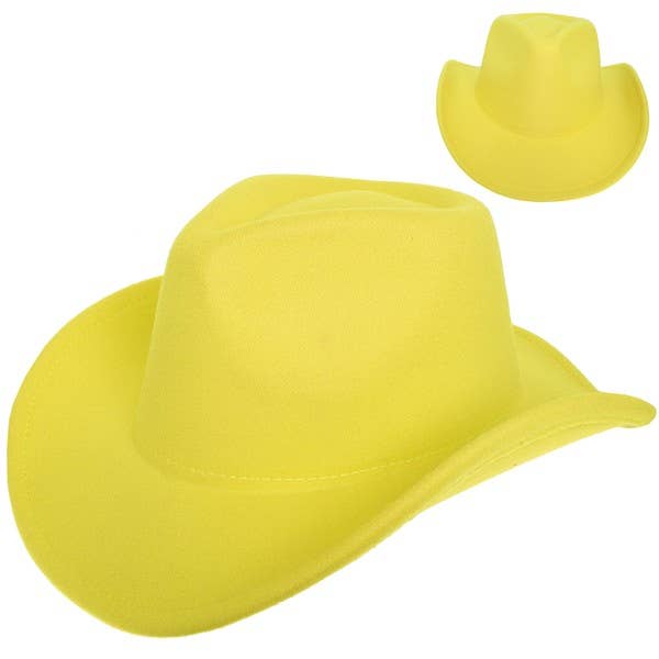 anbfashion - Vente Chapeau de cowboy – femme - CHAPEAU DE COWBOY À LARGE BORD EN FEUTRE OCCIDENTAL À LA MODE HTF290512