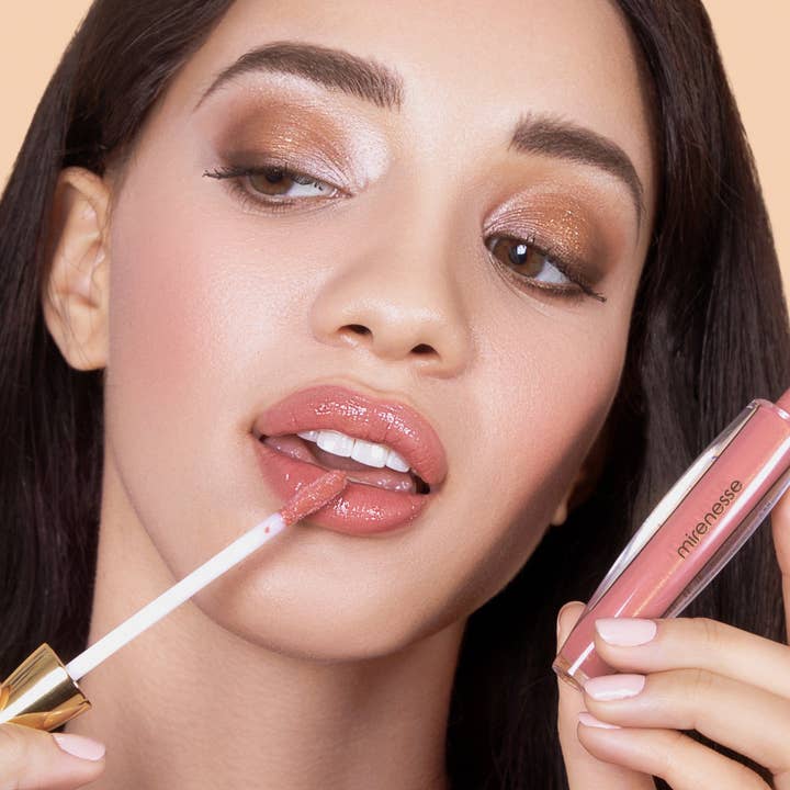 Mirenesse - Wholesale Lip plumper - Velvet Gloss Plumper 73. Romance + Free Mini3