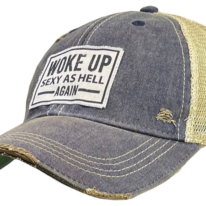 Vintage Life - Venta al por mayor Gorra trucker - Unisex - Gorra de béisbol de camionero desgastada y sexy como el infierno