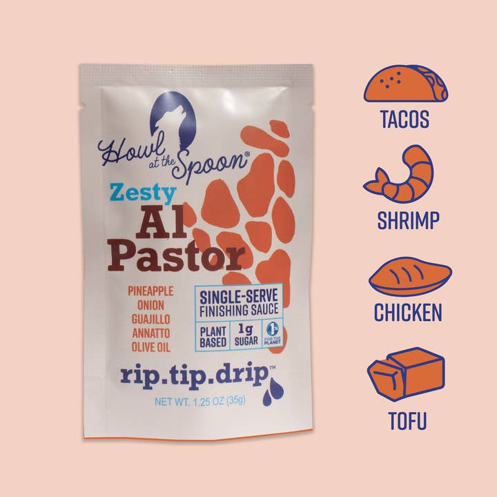 Howl at the Spoon - Wholesale Sauce - Al Pastor Sauce Pack - 6 Pack Case1