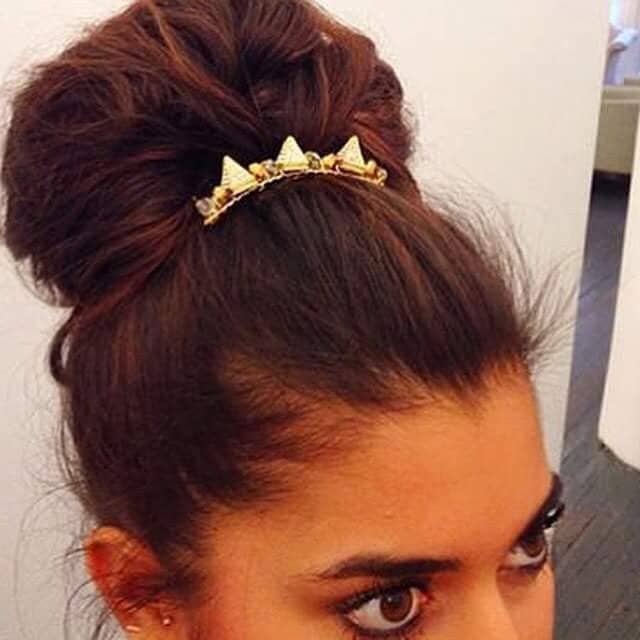 Hettie Hair Accessories – wholesale Hair pin – Crystal Spike Hair Comb6