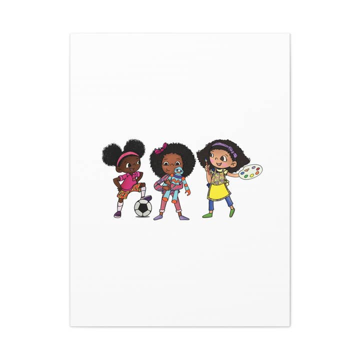 Ikuzi Dolls - Wholesale Art Print - Kids & Baby - Kids' Canvas Wall Art - Playful Characters for Creative Spaces45