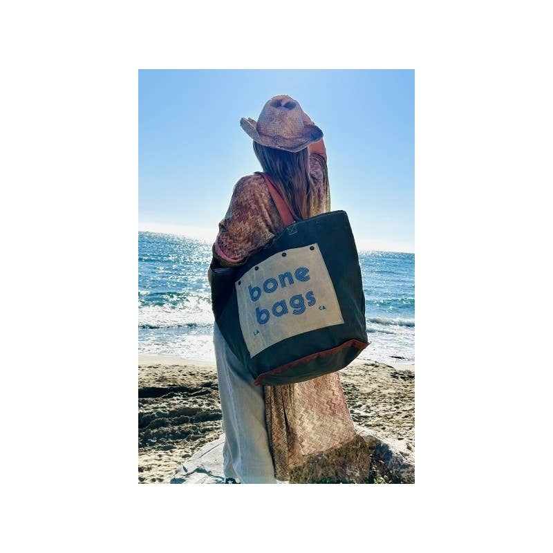 Casa Natura Design SL – wholesale Strandväska – Retro strandväska Rr39 i återvunnen militärcanvas9