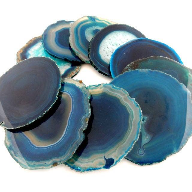 Rock Paradise - Vente Sous-verre - Lot de 4 dessous de verre en agate cristalline9