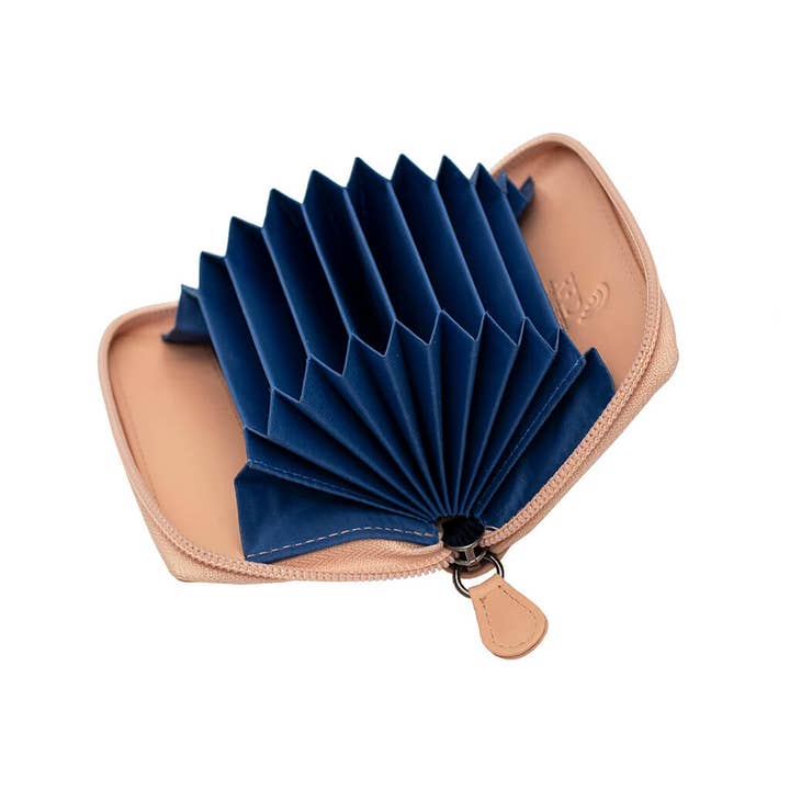 PRIMEHIDE - Wholesale Card Holder - Unisex - Concertina Leather RFID Credit Card Holder - 78031