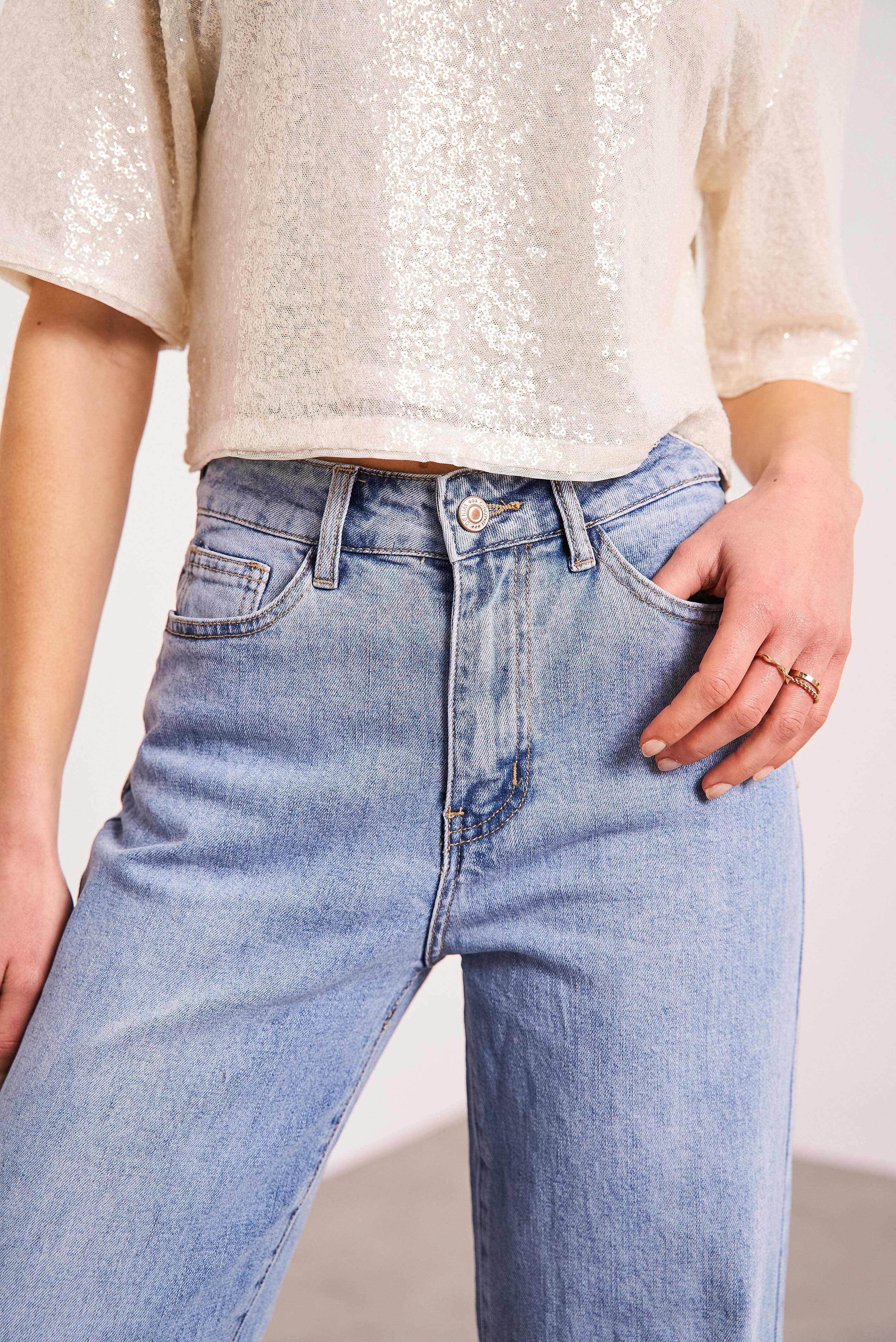 Oraije Paris - Vendita all'ingrosso Jeans - Donna - Jeans Barbara a gamba larga33