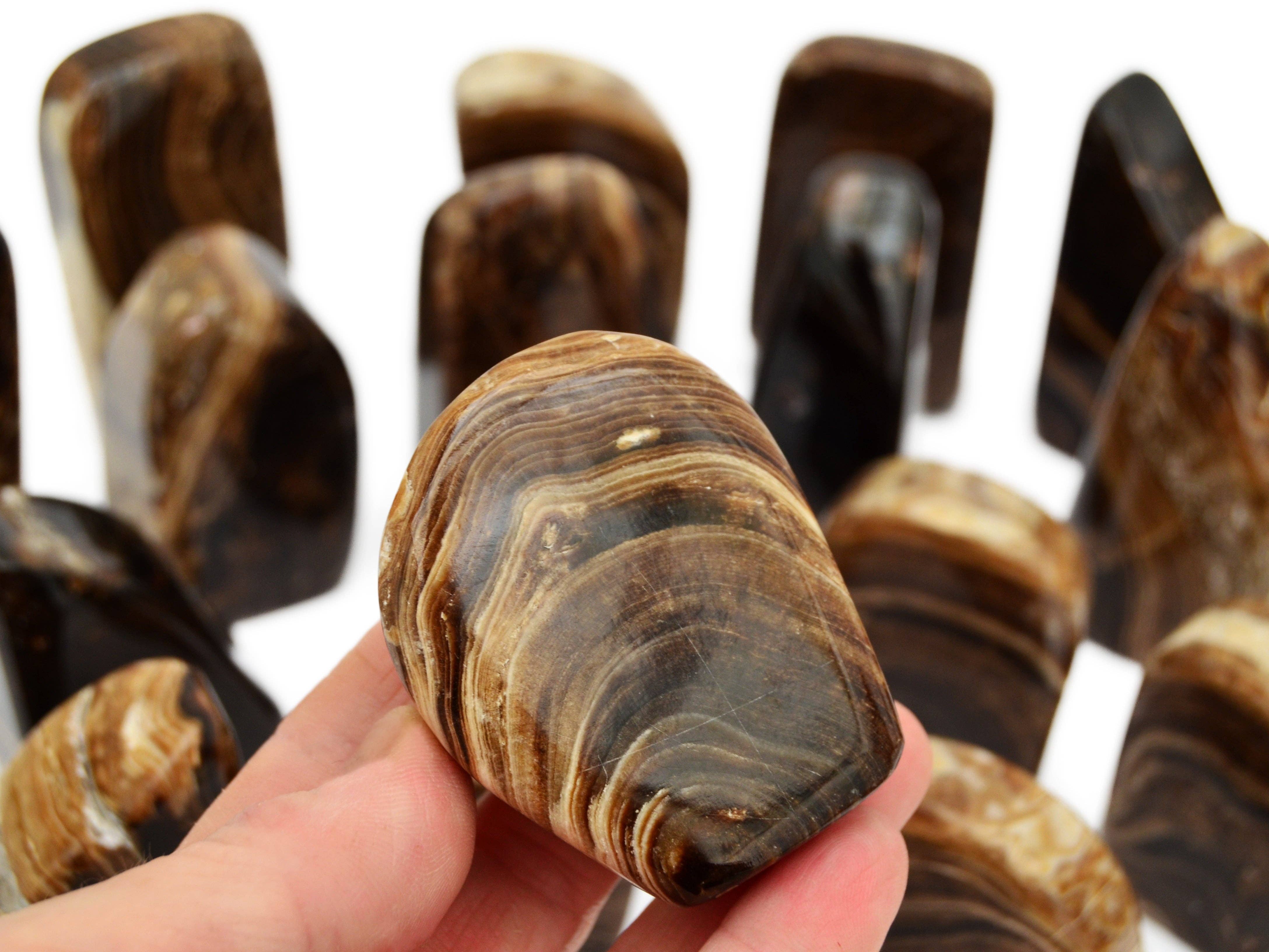 Kaia & Crystals - Wholesale Spiritual Stone/Crystal - Chocolate Calcite Free Form Mineral (100g - 700g)4