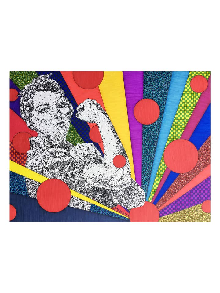 Reproducción artística Rosie The Riveter para venta al por mayor de artisticle