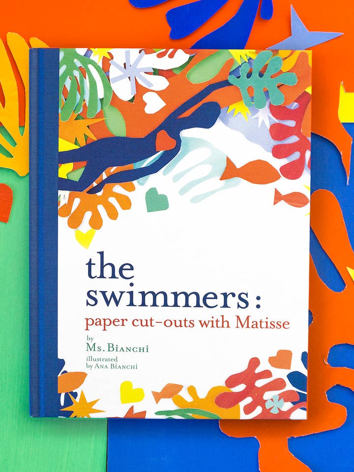 Los nadadores: recortes de papel con Matisse para venta al por mayor de PaperGirl Collection