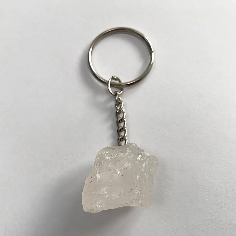 VIE – wholesale Keychain – Unisex – Raw Rough Cut Keychain, 9x3x3cm5