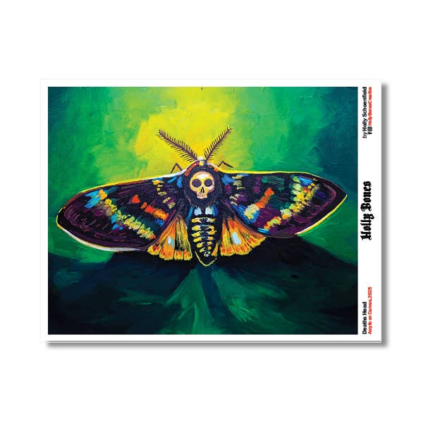 "Deaths Head" 8x10 Print for wholesale by Holly Bones