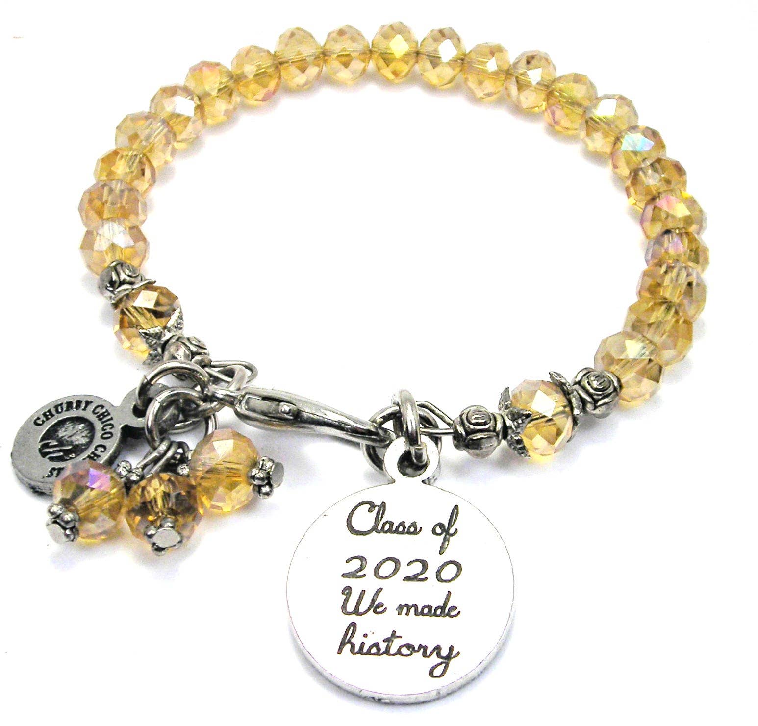 Chubby Chico Charms - Wholesale Charm/Dangle Bracelet - Class of 2020 We made history Crystal Splash Bracelet4
