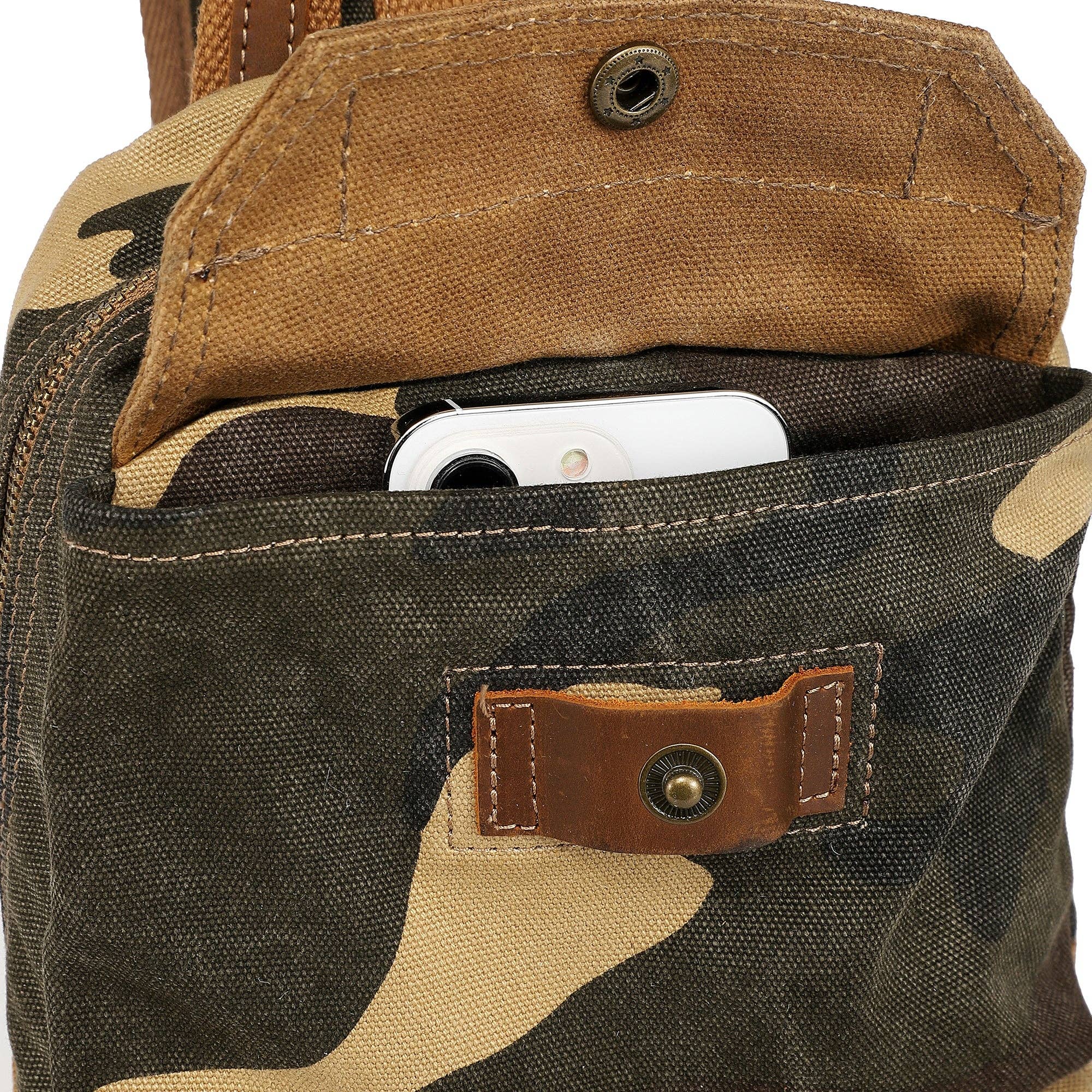 TSD Brand - Wholesale Crossbodytas - Uniseks - Leaf Hill draagtas22