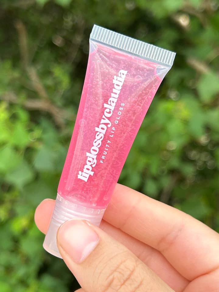 Fruity Lip Gloss - Raspberry for wholesale by Lipglossbyclaudia