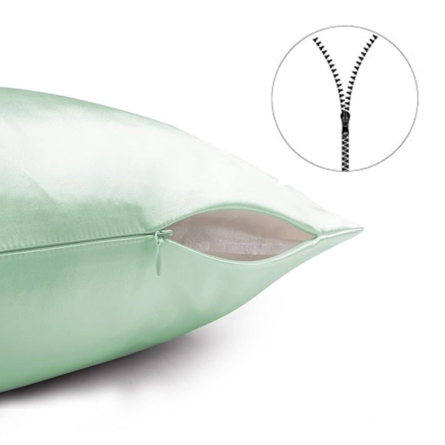 The Tangerine Store - Wholesale Bedding Pillowcase/Sham - Set of 2 Pure Mulberry Silk Pillowcases57