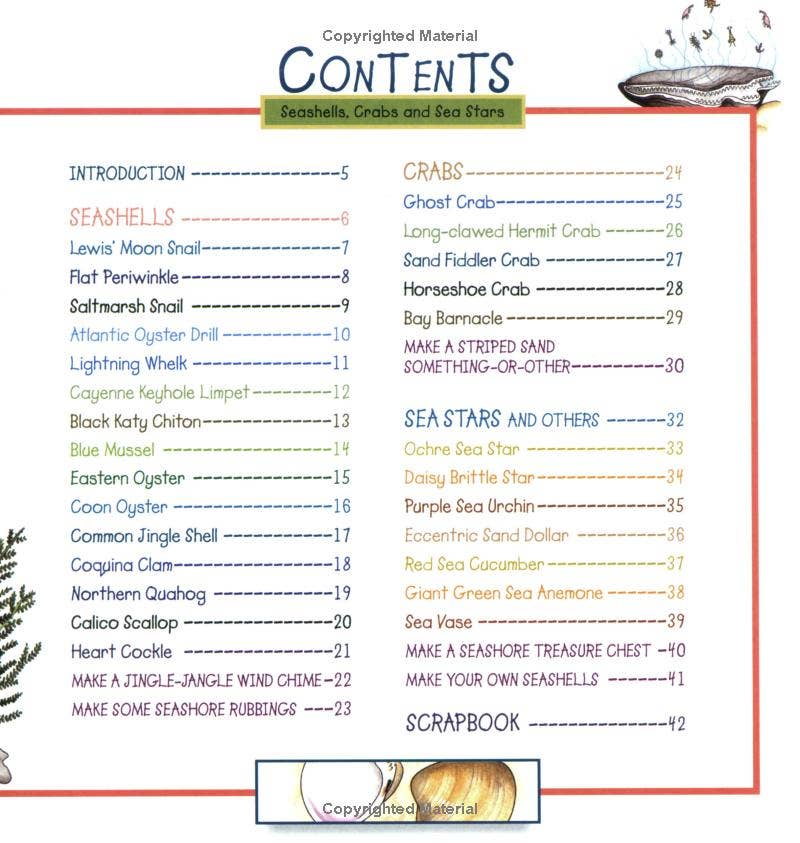 REMOVED BRAND - Wholesale Nature & Outdoors - Seashells, Crabs and Sea Stars: A Take-Along Guide1