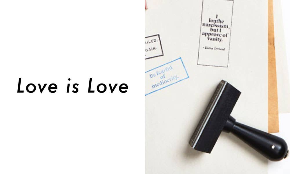 Wms&Co. - Vendita all'ingrosso Timbro in gomma/decorativo - Timbro di Gomma con Citazione Filosofica - Rettangolare40