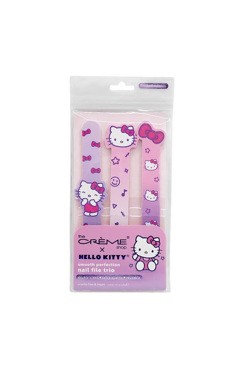 PINEAPPLE Beauty – wholesale Nail file – TCS HKNF9647 Hello Kitty Smooth Perfection Nail File Trio -62