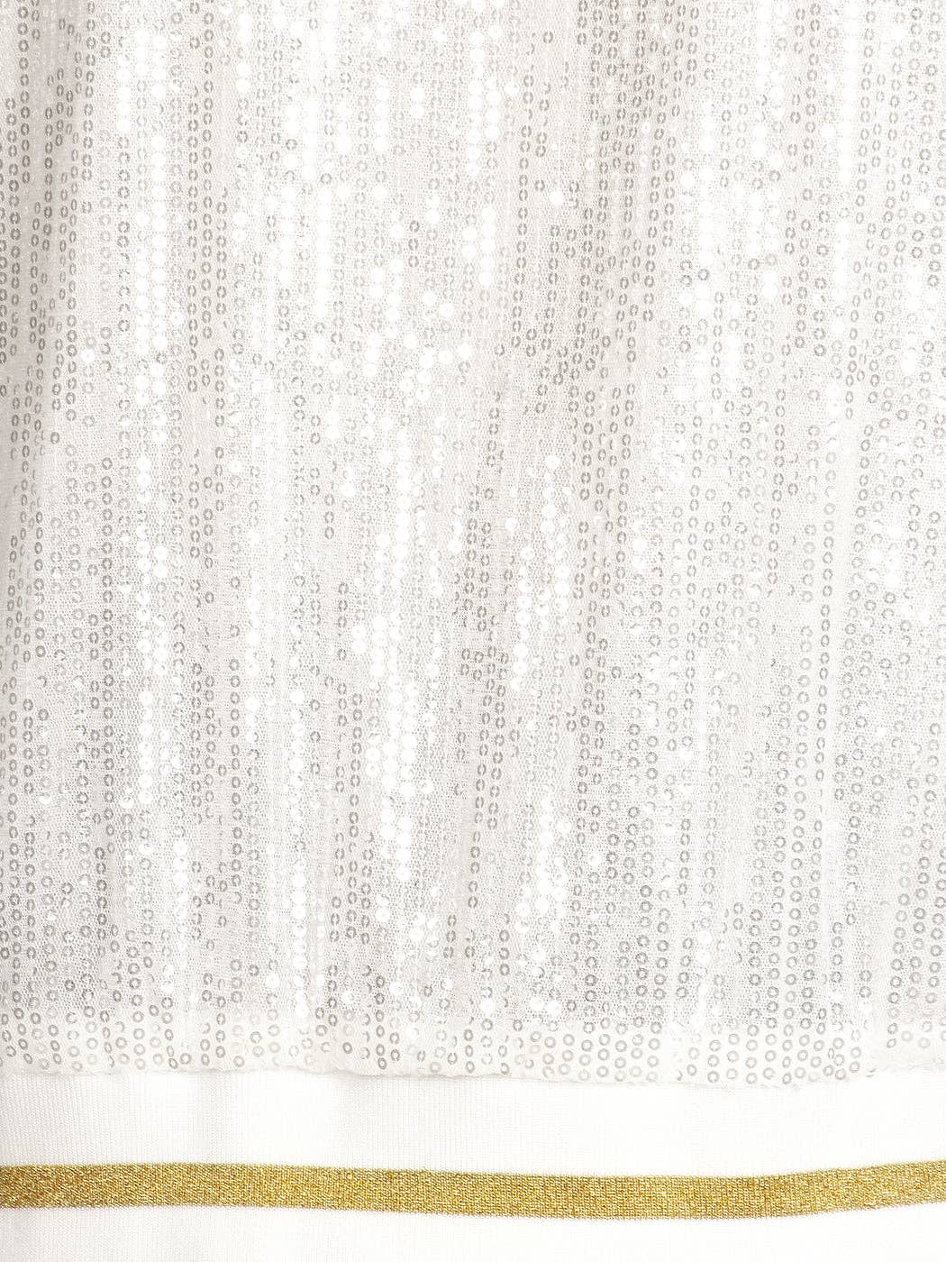 Anna Kaci Wholesale - Wholesale Varsity/Baseball Jacket - Women's - Striped Metallic Sequin Varsity Jacket10