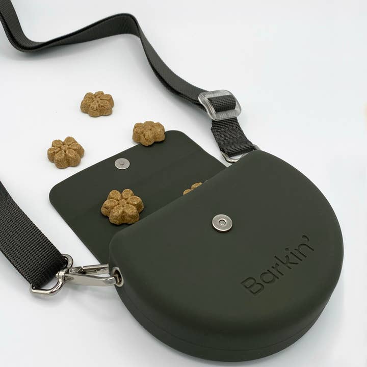 Barkin' - Wholesale Pet Treat Bag - Dog - Barkin’ Treat Pouch - Dog Training Accessory - Olive4