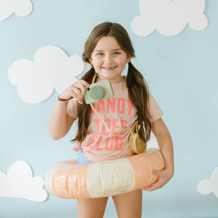 Benny & Ray Apparel - Wholesale Screen Printed T-Shirt - Kids - Sandy Toes Club Toddler and Youth Shirt24