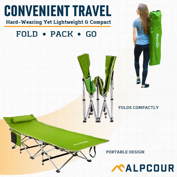 Alpcour - Venta al por mayor Sábana para cuna - Cuna de camping plegable Alpcour, tamaño grande