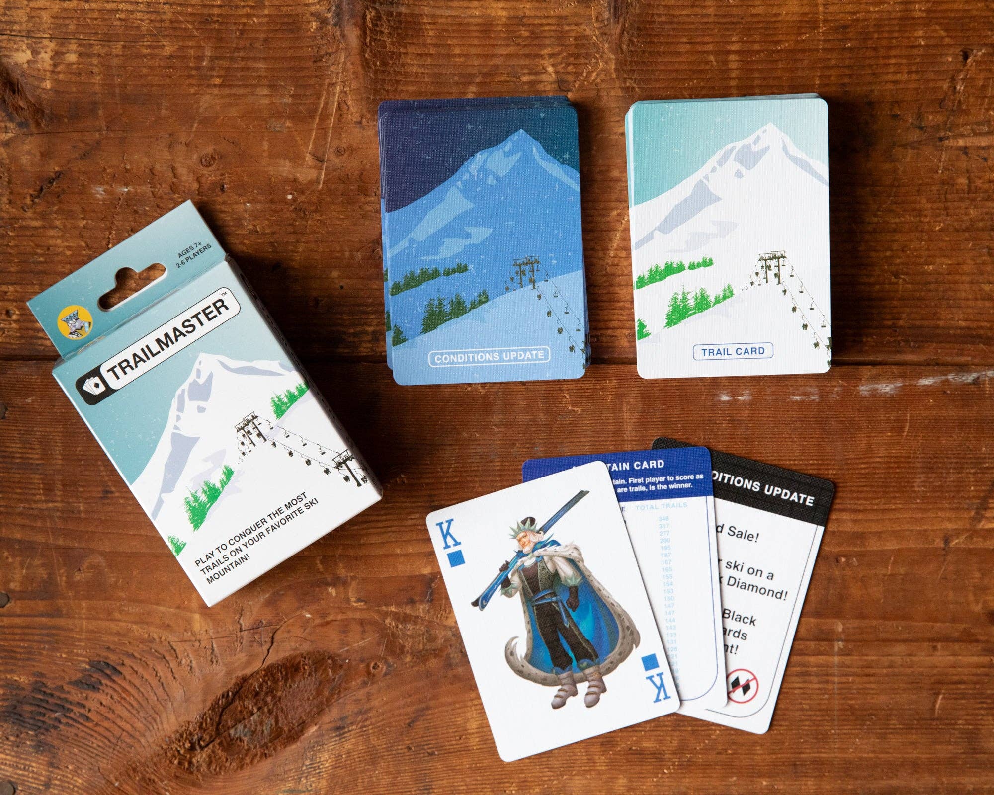 Ski House Games - Wholesale Card Game - Trailmaster Card Game1