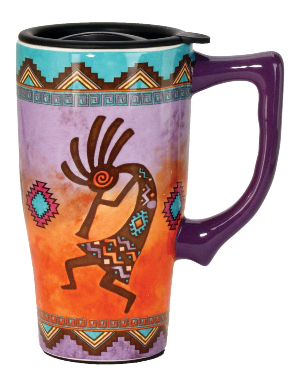 Spoontiques, Inc - Wholesale Coffee mug - Kokopelli Travel Mug