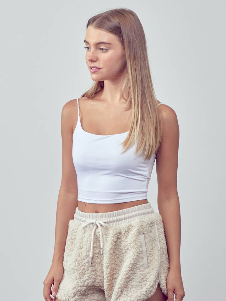 SOFT COMFY TEDDY SHERPA LOUNGE SHORTS-PI5229 for wholesale by Fore Collection